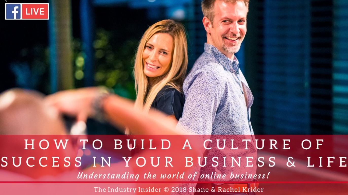 build a culture of success in your business and life - born to prosper industry insider
