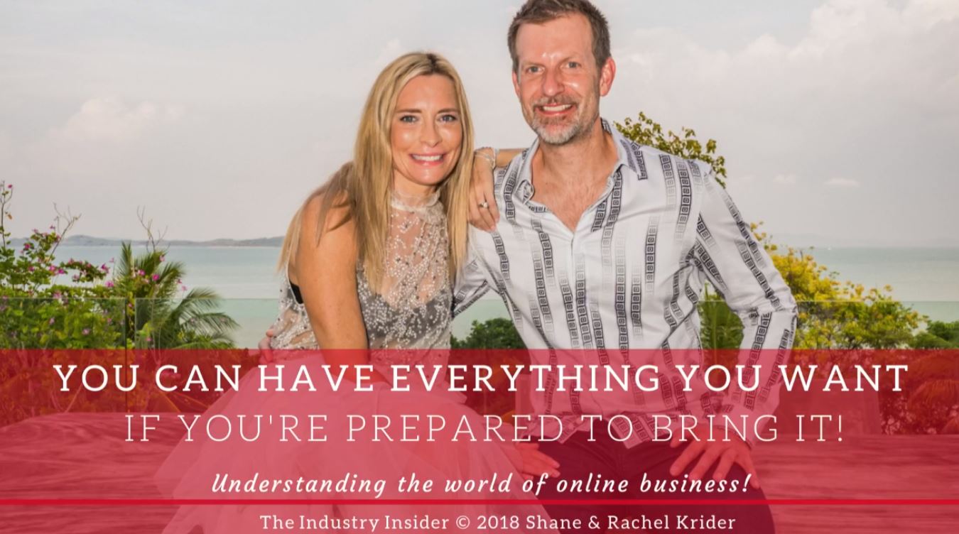everything you want - born to prosper - shane and rachel krider