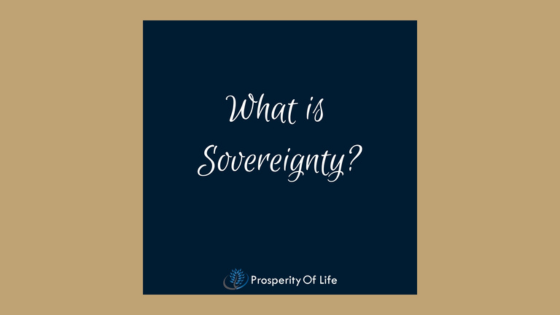 What does sovereignty mean